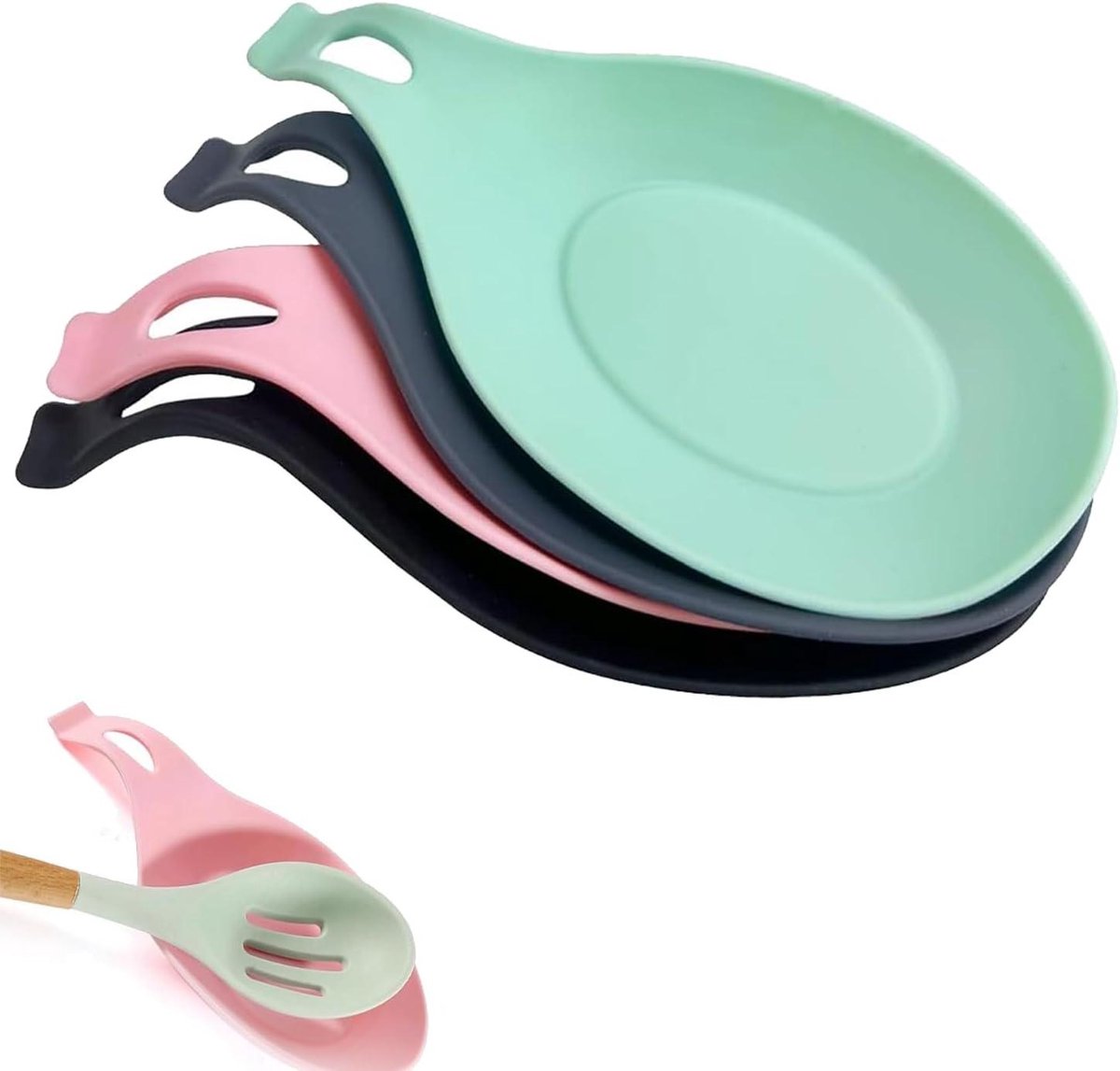 Lepelsteun, keukenlepelhouder, gebruiksvoorwerp houder - rustige thuis keuken accessoires.