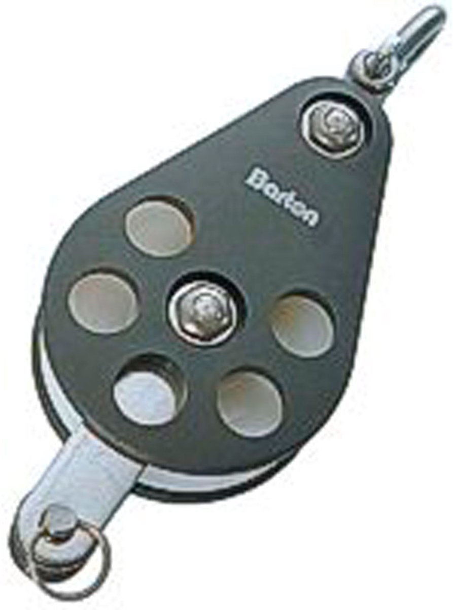 BARTON RSSB6 GELAGERD CHROME BLOCK + SWIVELS + SHACKLE + DOG