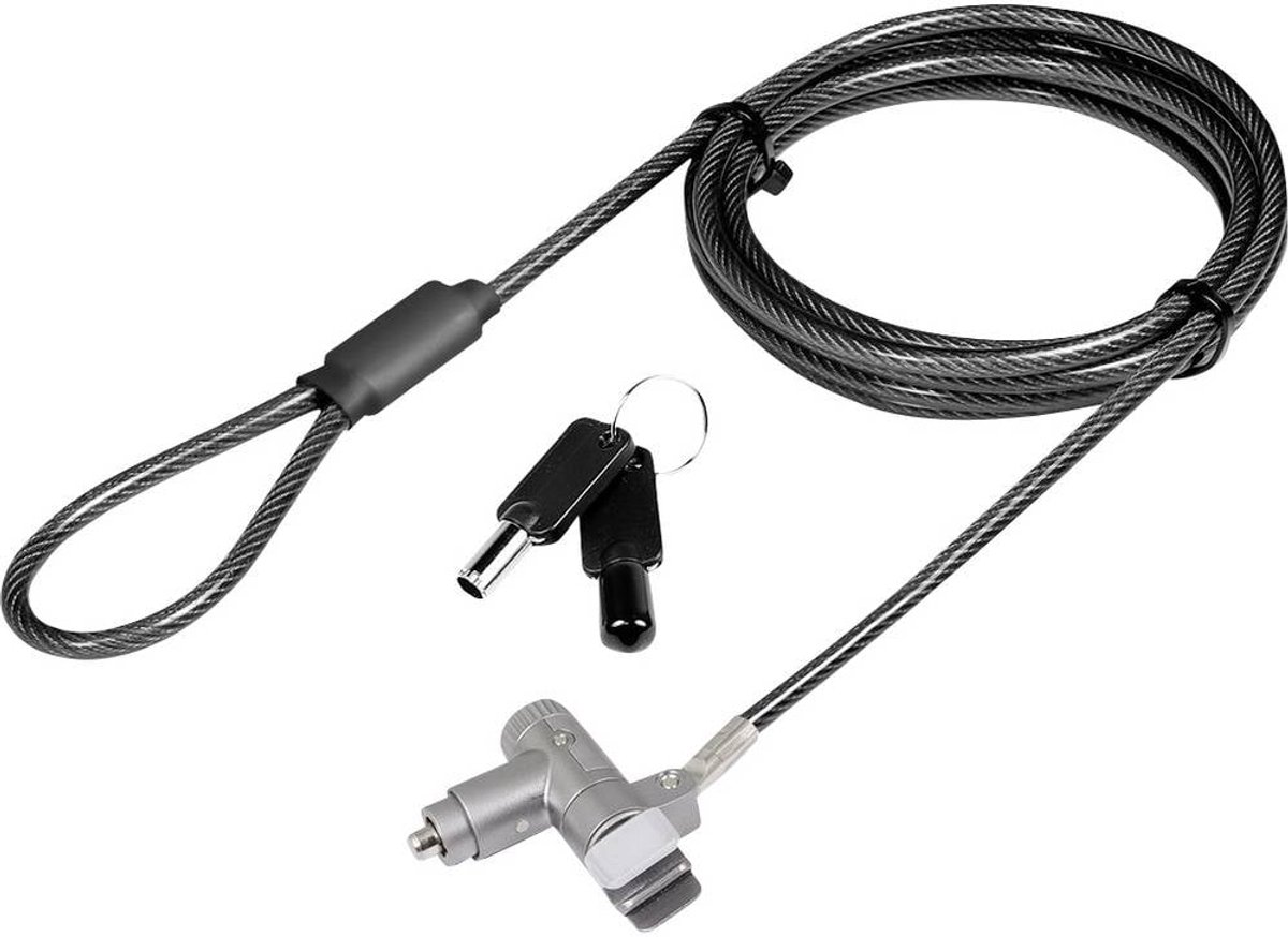 LogiLink Laptopslot Sleutelslot Incl. 2 sleutels NBS015