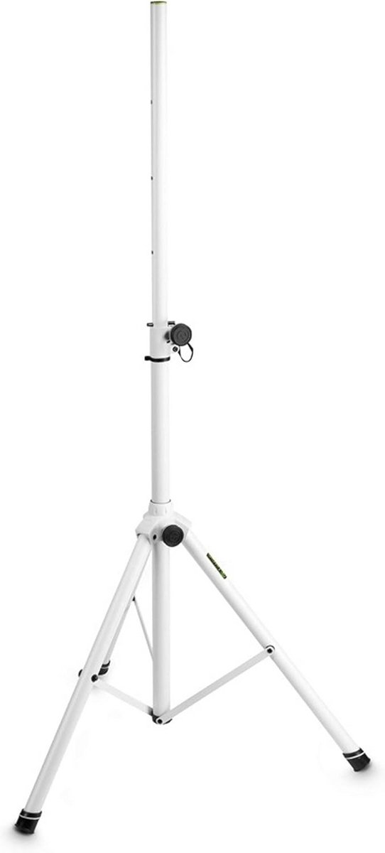 Verstelbare Luidsprekerstatief 35 mm Aluminium Wit