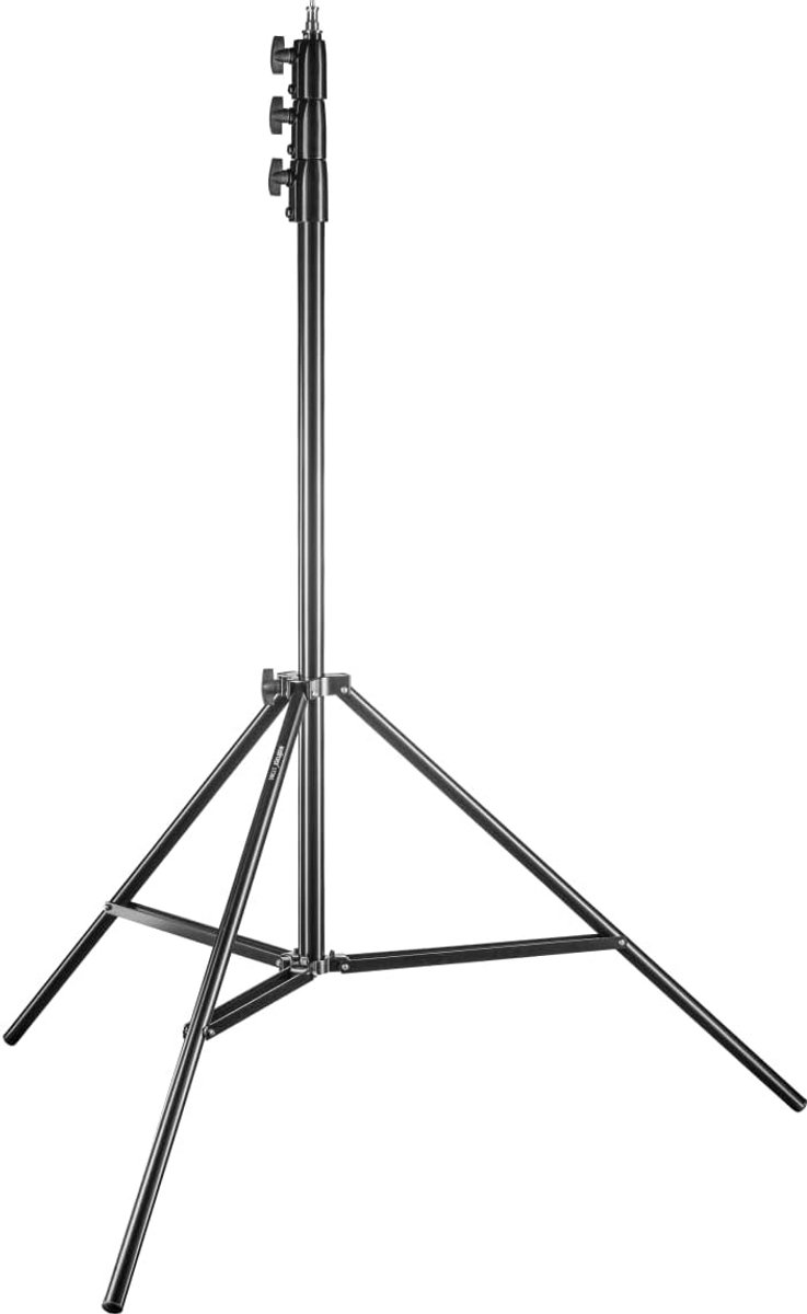 Set van 2 Professionele Lampstatieven 355 cm met Luchtdemping voor Studioapparatuur