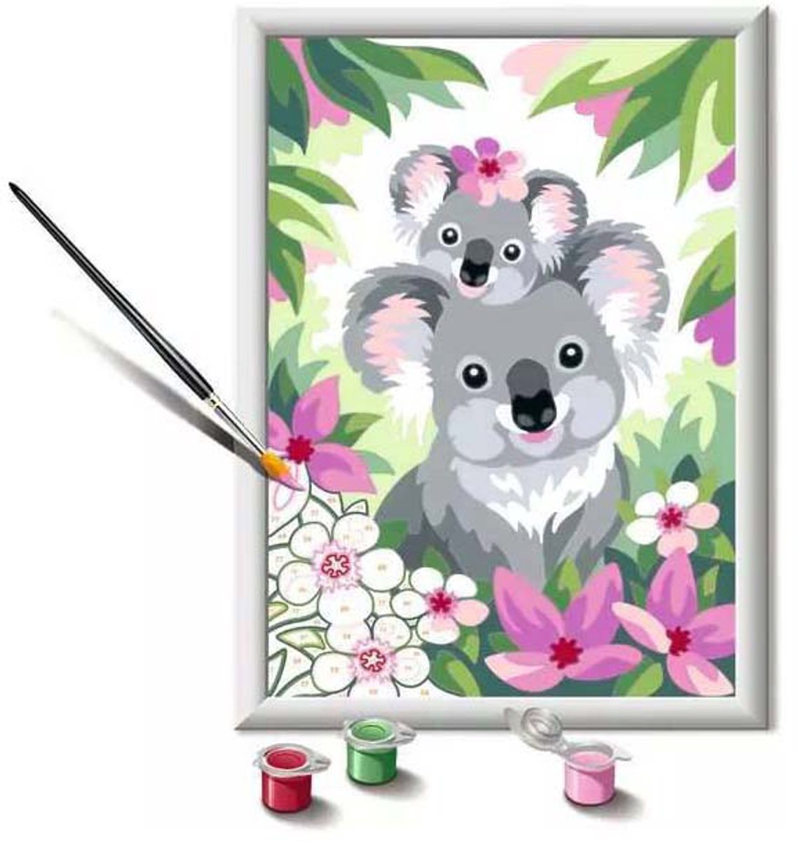 Ravensburger CreArt Koala Cuties - Schilderen op nummer voor kinderen — afbeelding 2