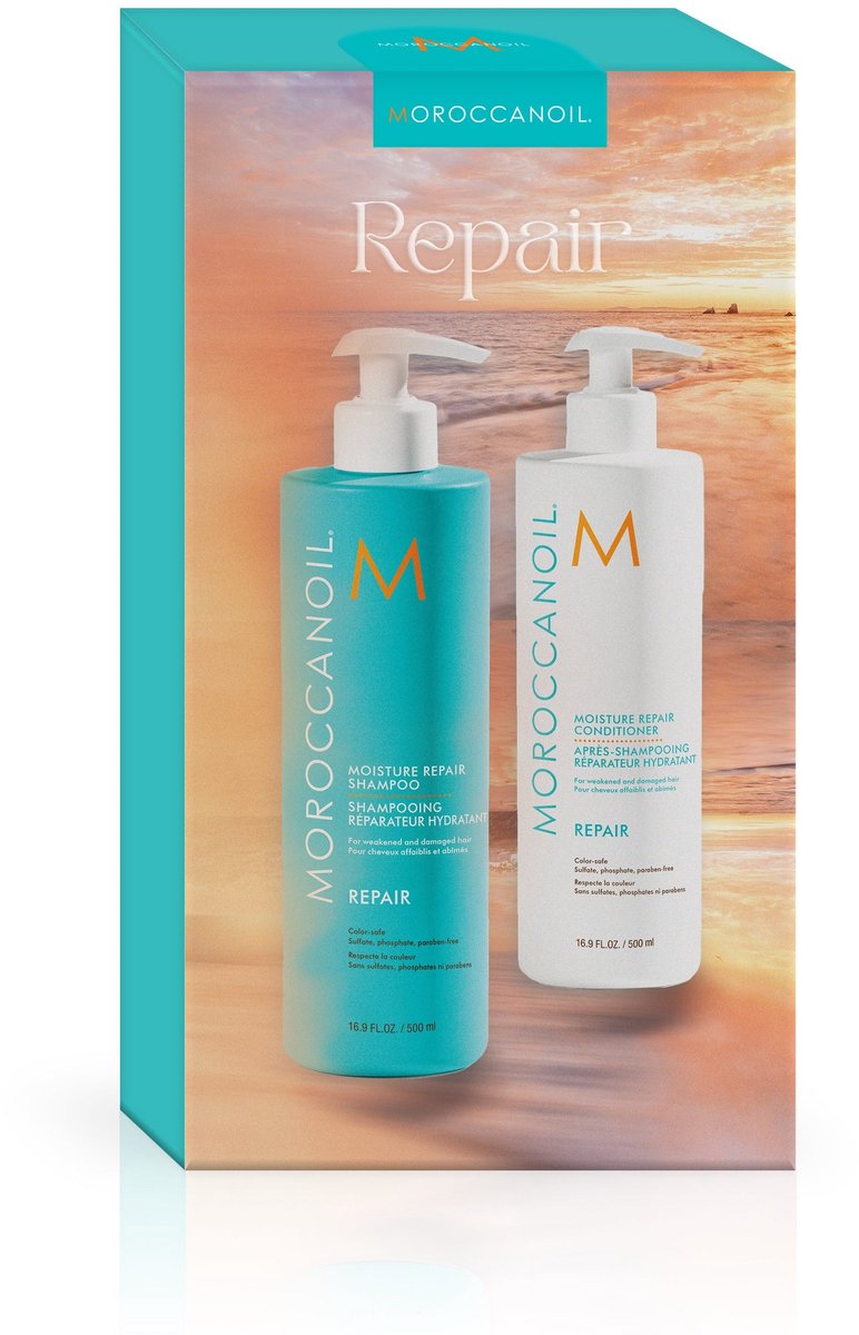 Moroccanoil - 2026 - Moisture Repair Shampoo + Conditioner 500 ml (duo)