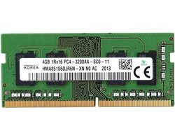 SK Hynix 4GB DDR4 Laptopgeheugen – 3200 MHz SODIMM | HMA851S6DJR6N-XN