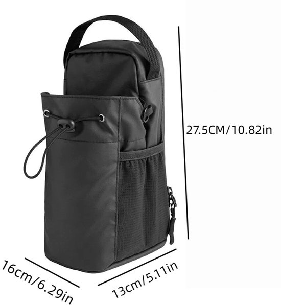 Klein magnetisch sporttasje - bidonhouder - magnetische gymtas - geschikt voor mobiele telefoon en bidon - ideaal voor fitness en sport — afbeelding 4