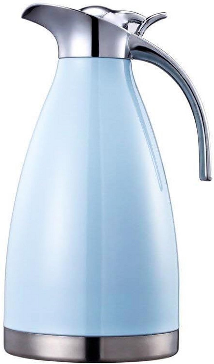 Vacuümgeïsoleerde RVS Koffiekaraf 2 Liter - Europese Stijl Thermoskan