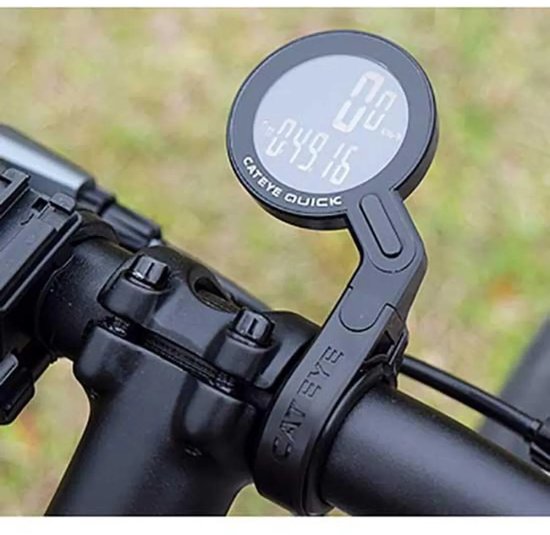 CatEye Quick CC-RS100W Fietscomputer - Draadloos - Zwart van CatEye — afbeelding 2