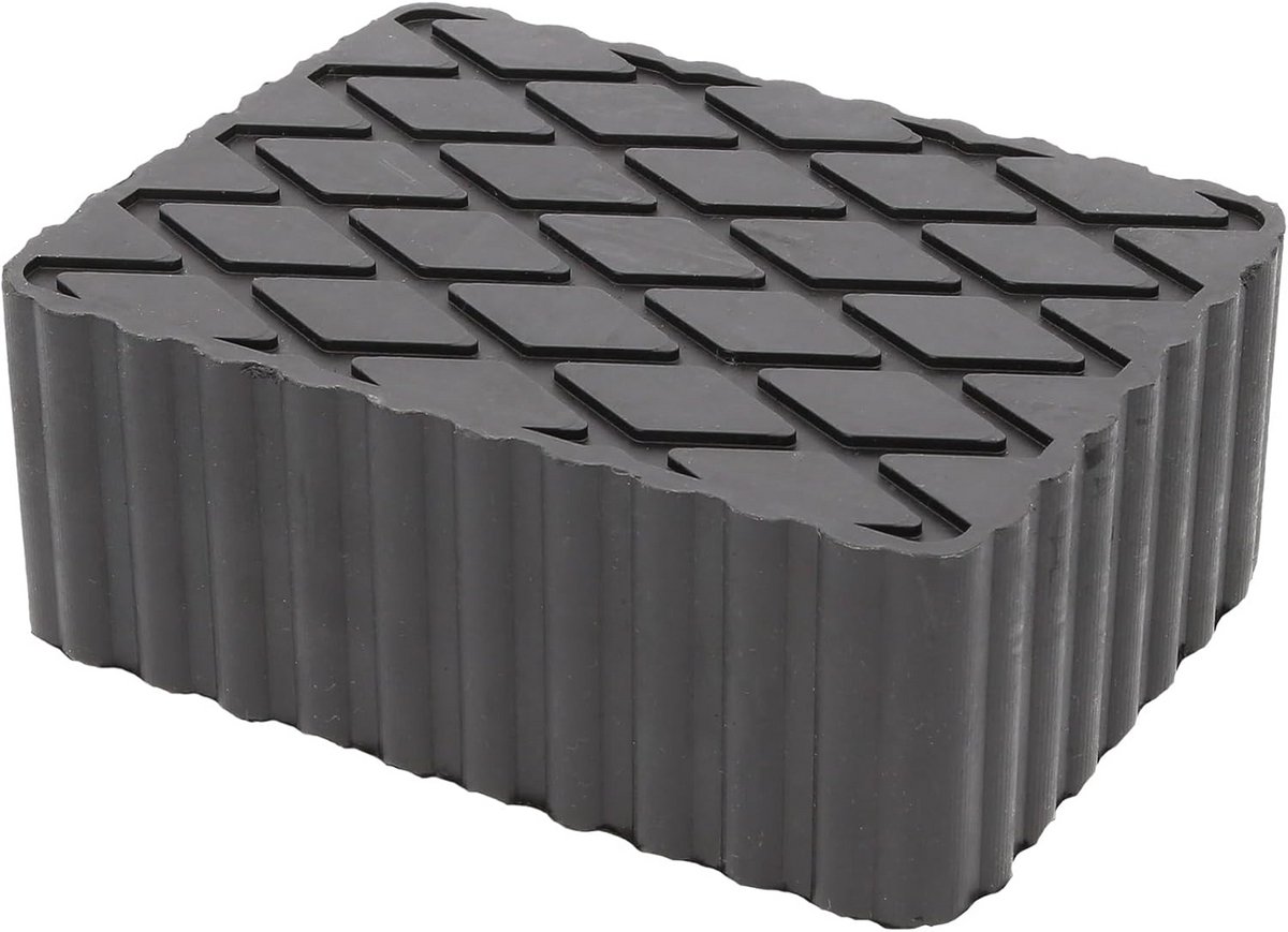 Universele Rubberen Pad voor Hefbruggen - Dorpelbeschermer 160x120x60 mm