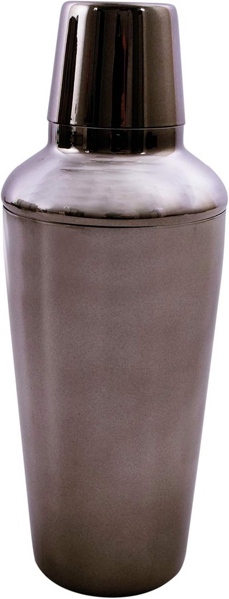 Cocktail Shaker RVS Metallic Zwart 750 ml voor Cocktails Maken