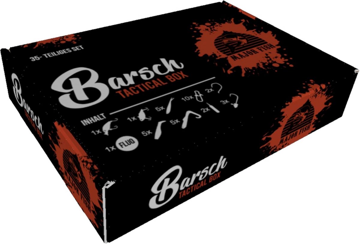 Complete Baarsvisset 35-delig: Gummivissen, Wobblers en Dropshot Materiaal