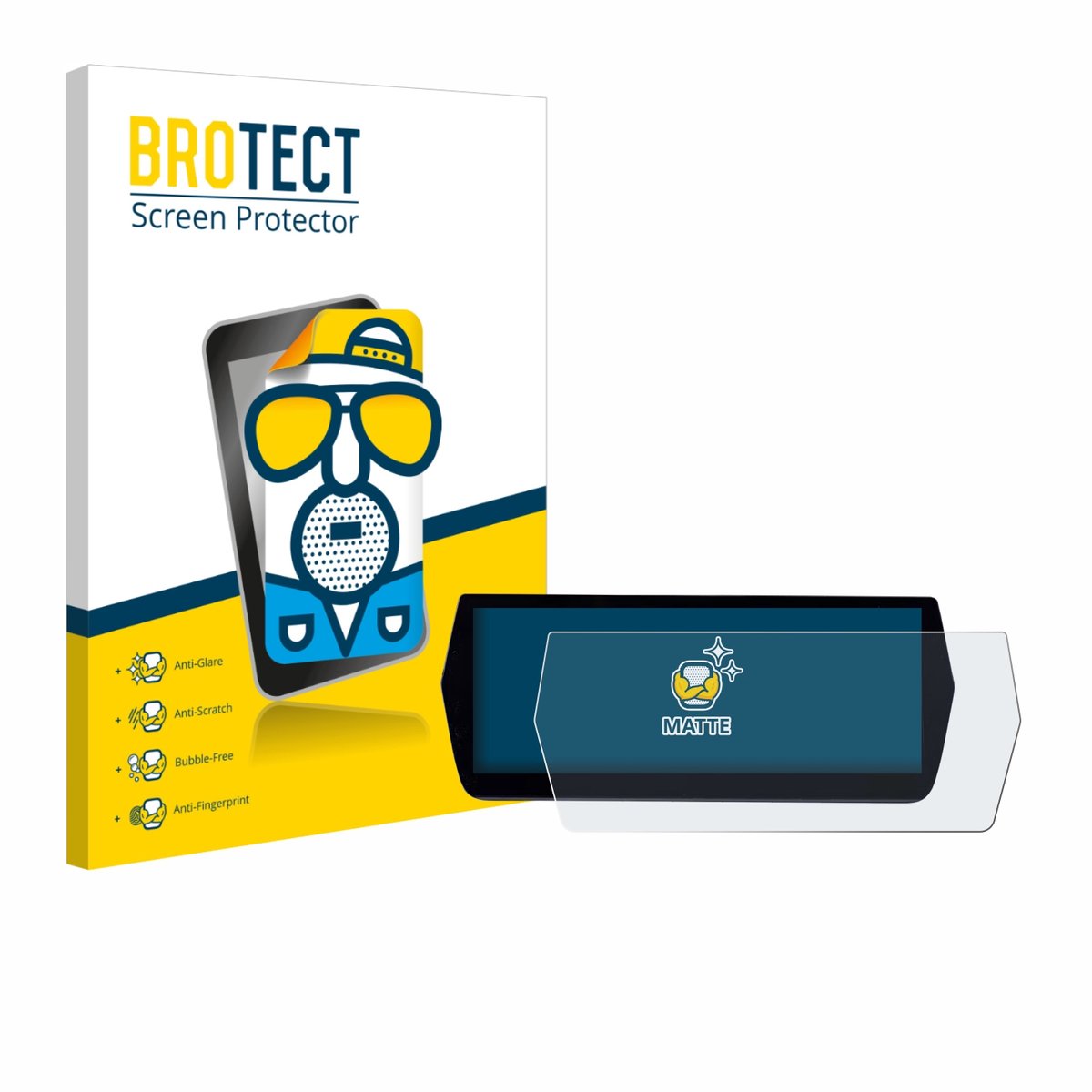 BROTECT - Screenprotector voor MG ZS Hybrid Plus - Folie Beschermfolie matte