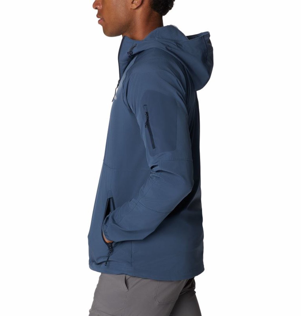 Tall Heights™ II Hooded Softshell Jas Heren Dark Mountain