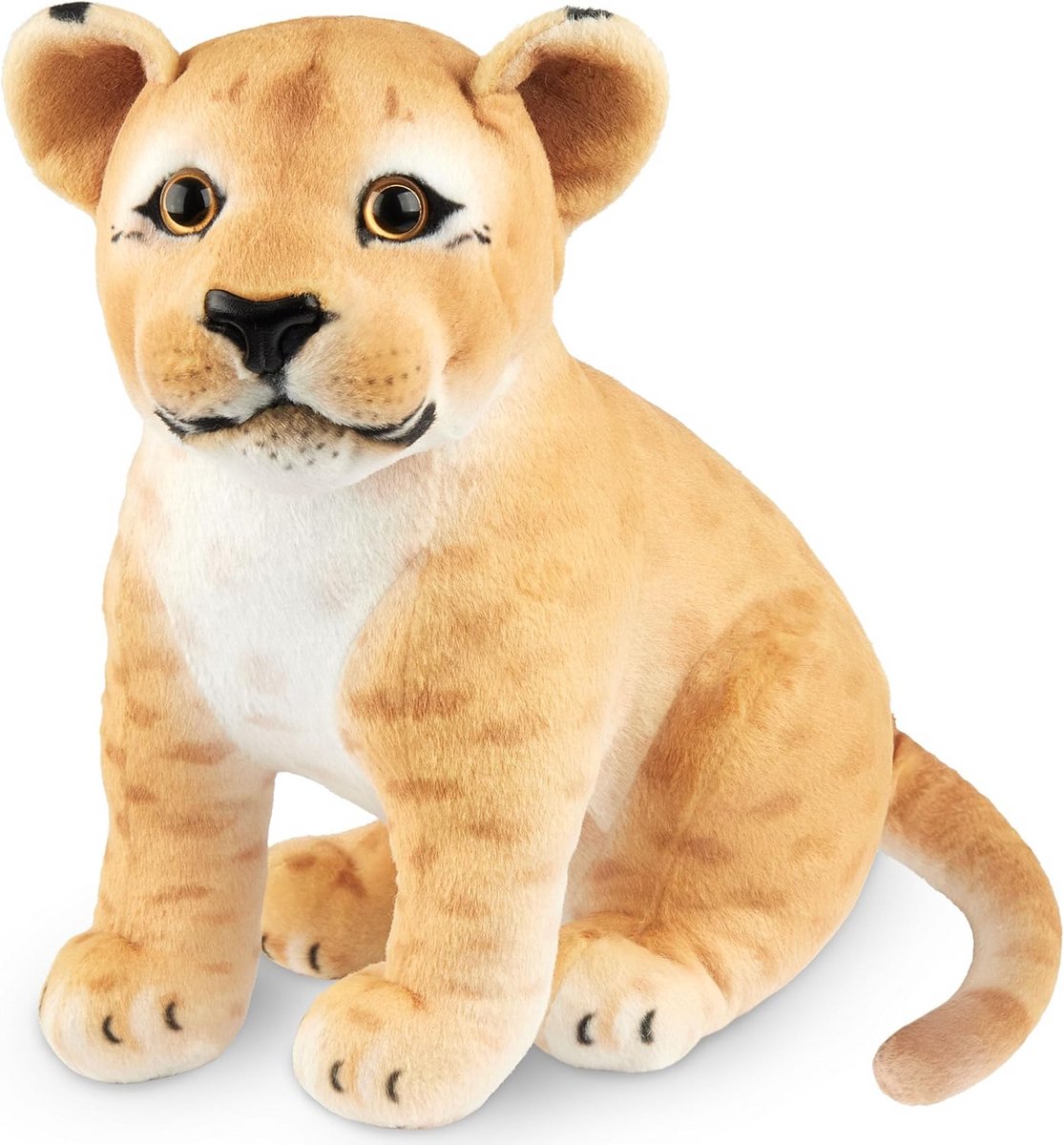 Zachte Leeuwin Knuffel 30 cm - Pluche Dier voor Kinderen en Baby's