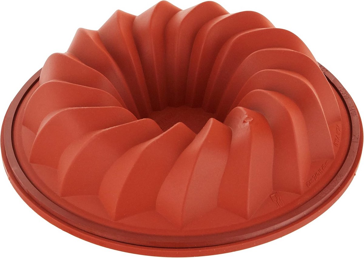 Flexibele Siliconen Savarin Vorm Onder 23 cm