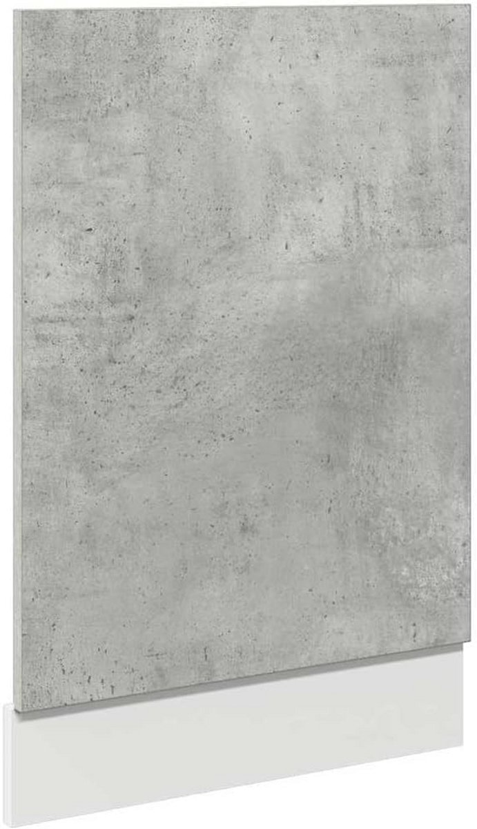 Universele Vaatwasser Paneel Beton Grijs 45x3x67cm