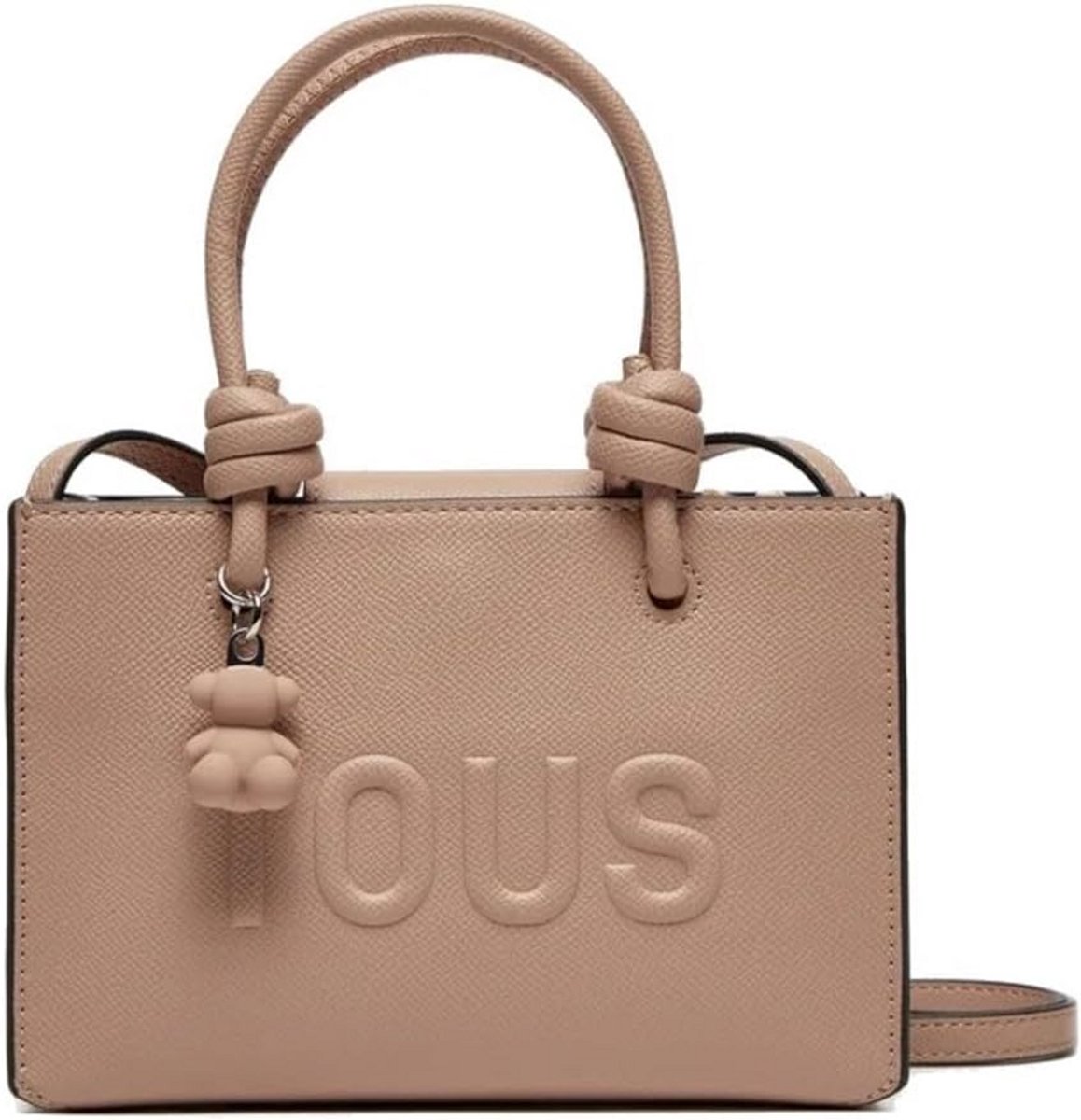 Dames Handtas Beige met Verstelbare Schouderriem