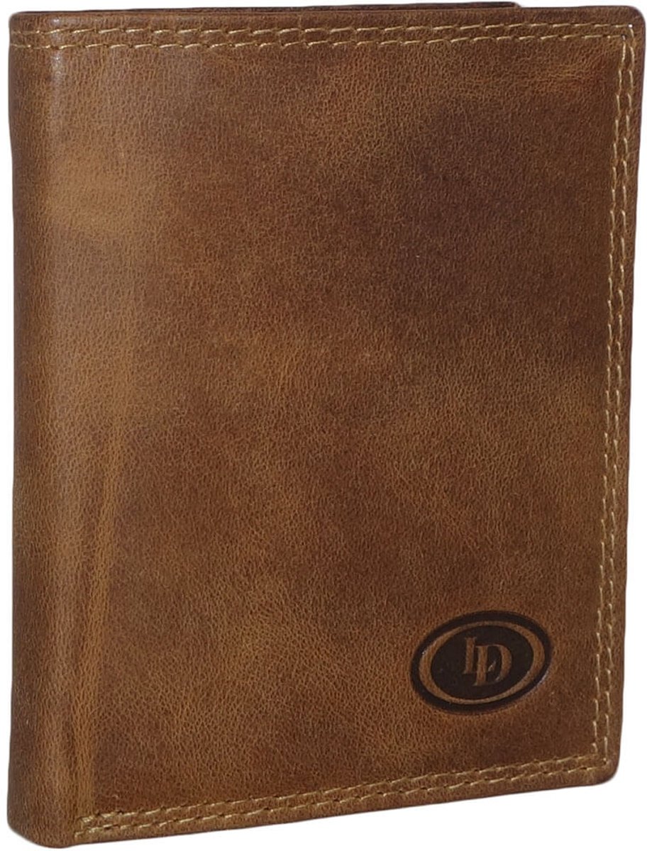 Leather Design RFID Pasjeshouder Hunter Bruin