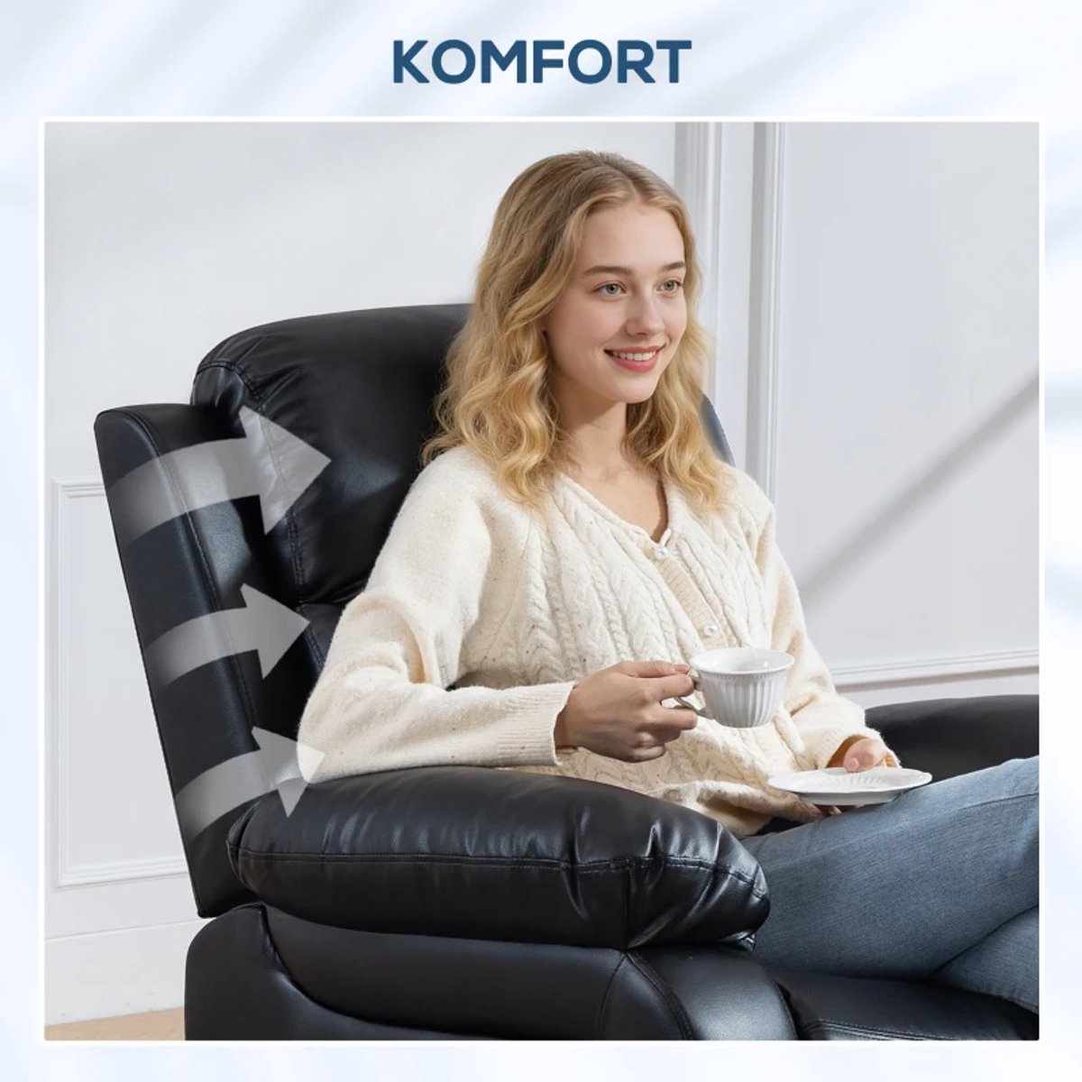 Exoluxe Massagestoel met 360° Draaifunctie en - afbeelding 2