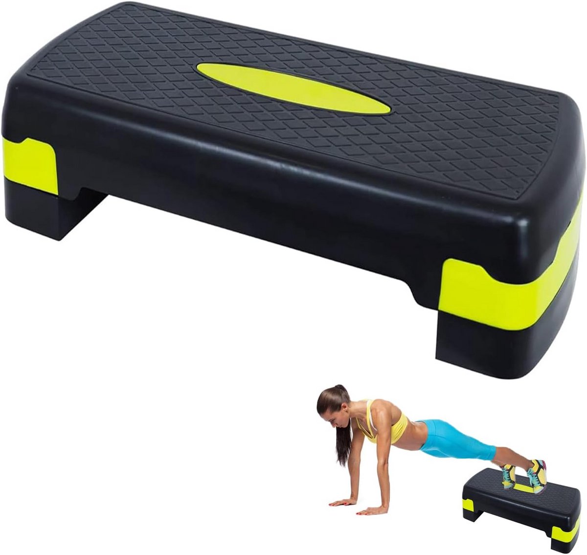 Instelbare Stepbench met Antislip Oppervlak voor Thuis en Studio