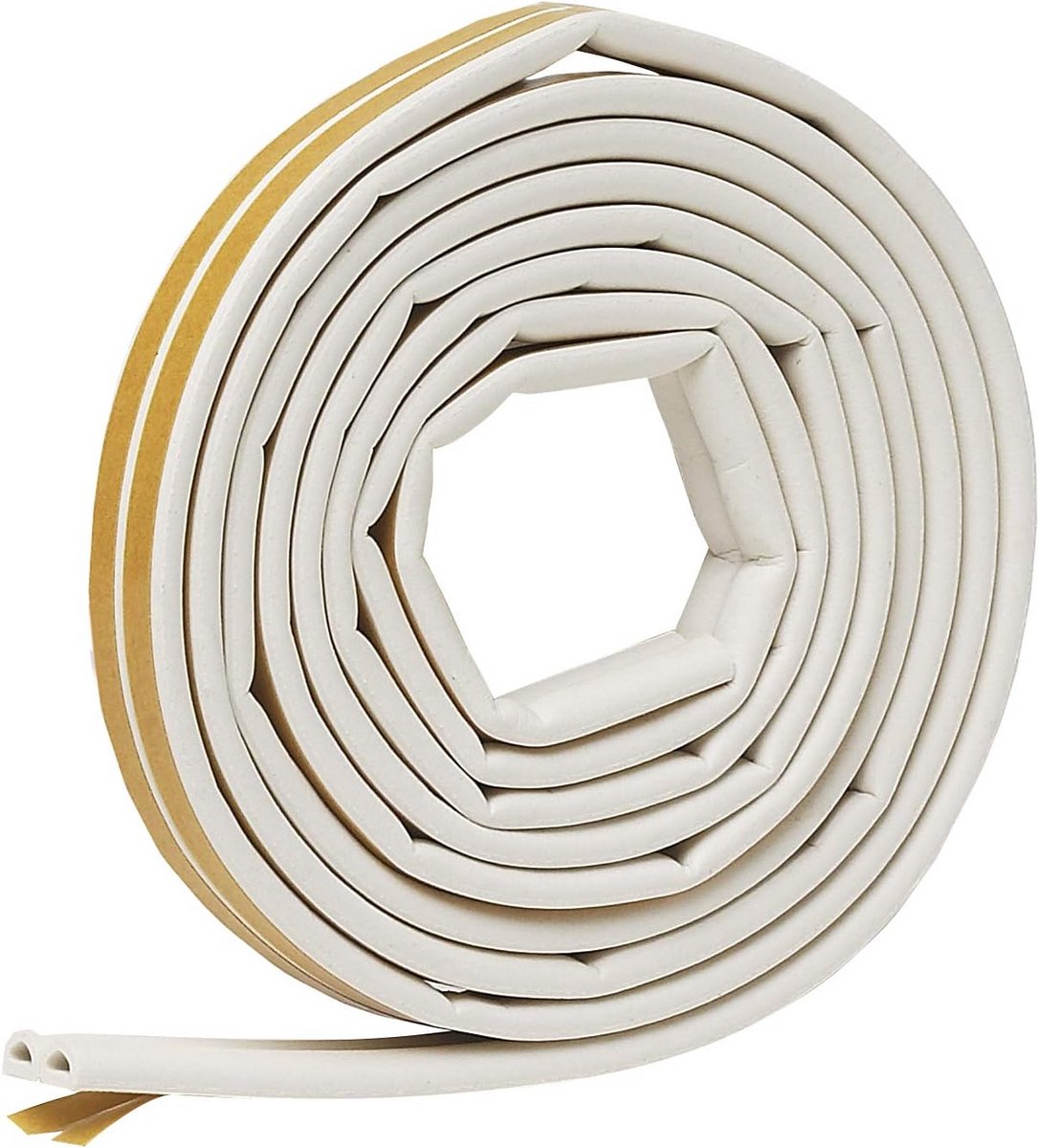 Zelfklevende Rubber Weerstrip Afdichtband - Wit