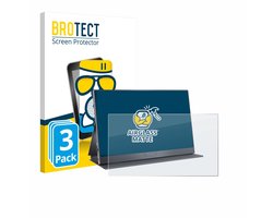 BROTECT - Screenprotector voor CUIUIC GS156B2 - Folie Beschermfolie Beschermglas matte 3 Stuks