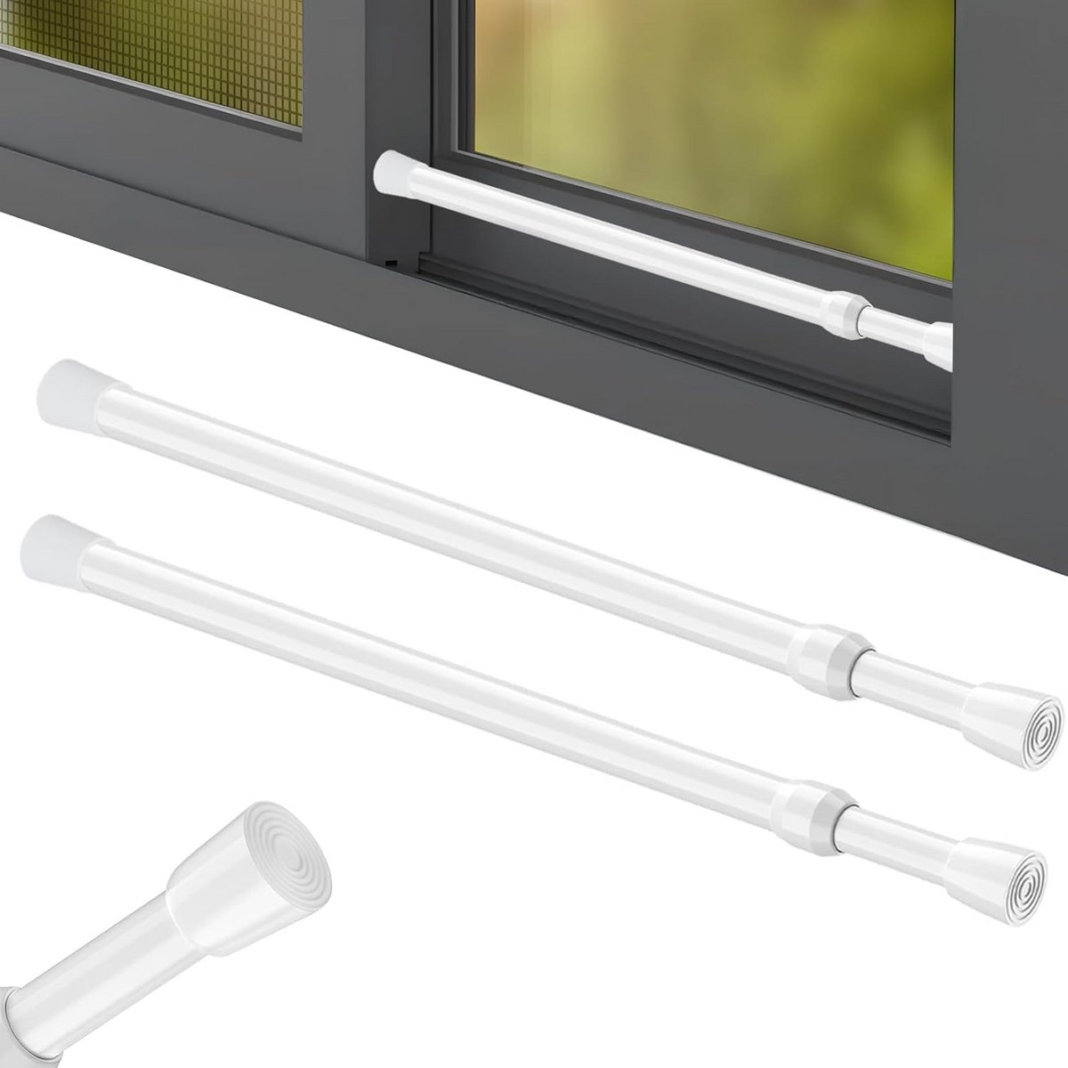 Verstelbare Vensterbeveiligingsstang Telescopisch - 40 tot 70 cm