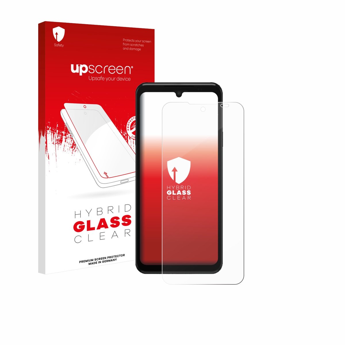 upscreen - Screenprotector voor Sunmi L3 - Folie Beschermfolie Beschermglas transparant