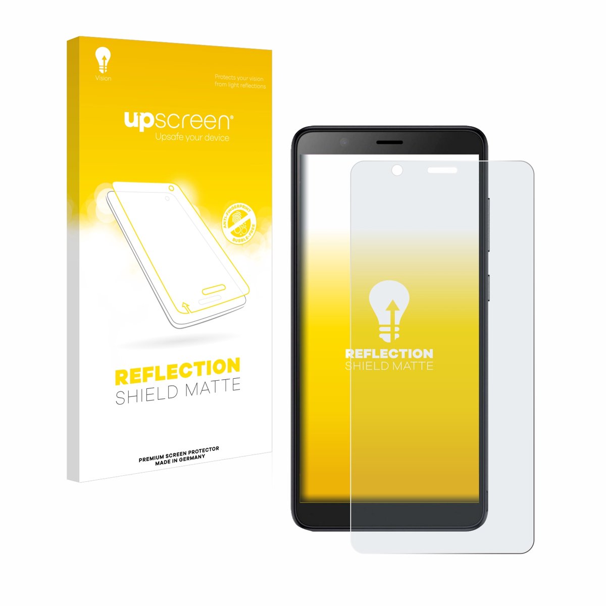 upscreen - Screenprotector voor ZTE Blade A32 - Folie Beschermfolie anti glare matte
