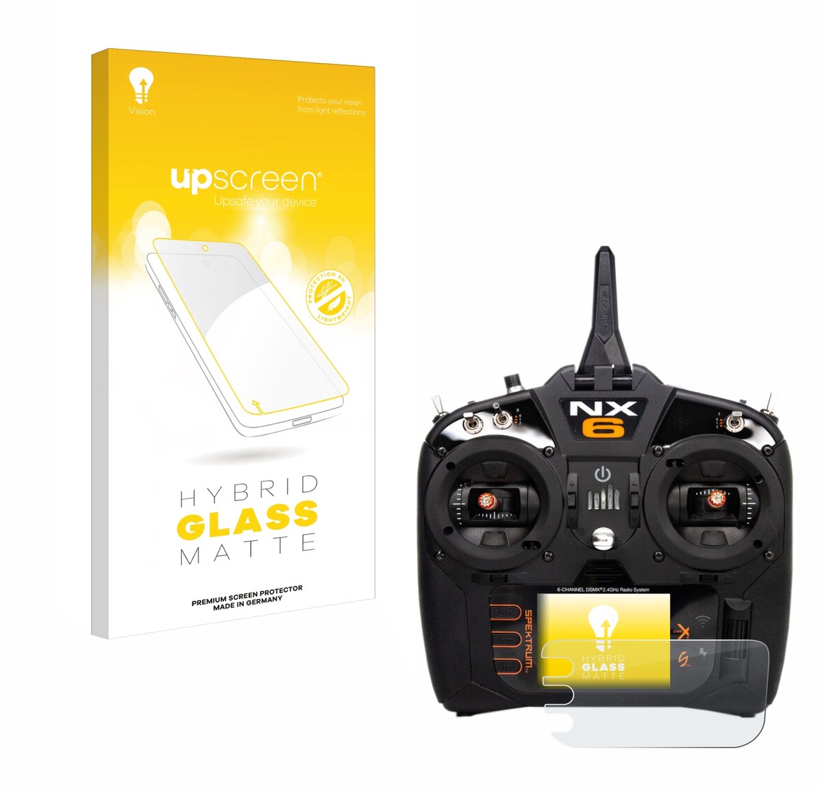 upscreen - Screenprotector voor Spektrum NX10 - Folie Beschermfolie Beschermglas matte