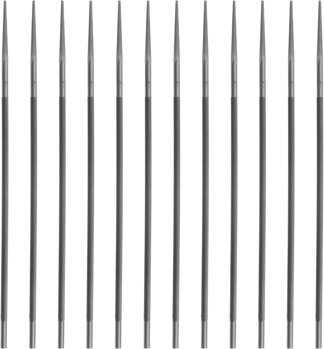 12 Delige Ronde Vijlset voor Kettingzaag Slijpen 4.8mm
