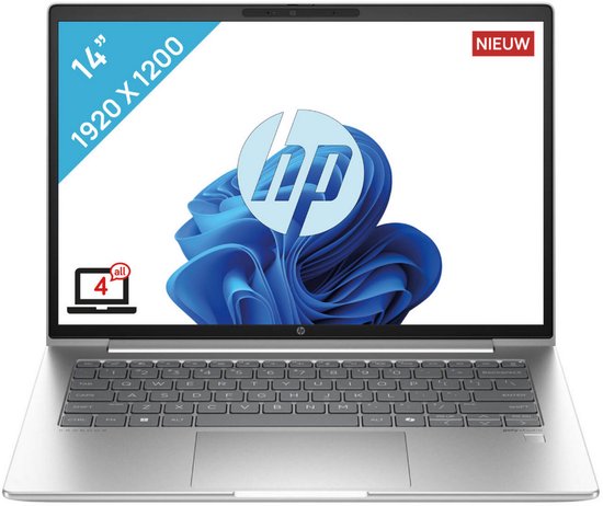 HP ProBook 4 G1q 14 Ai | Snapdragon™ X-platform | 32GB | 1TB SSD | 400 Nits | Windows 11 Pro - HP - Hoofdafbeelding