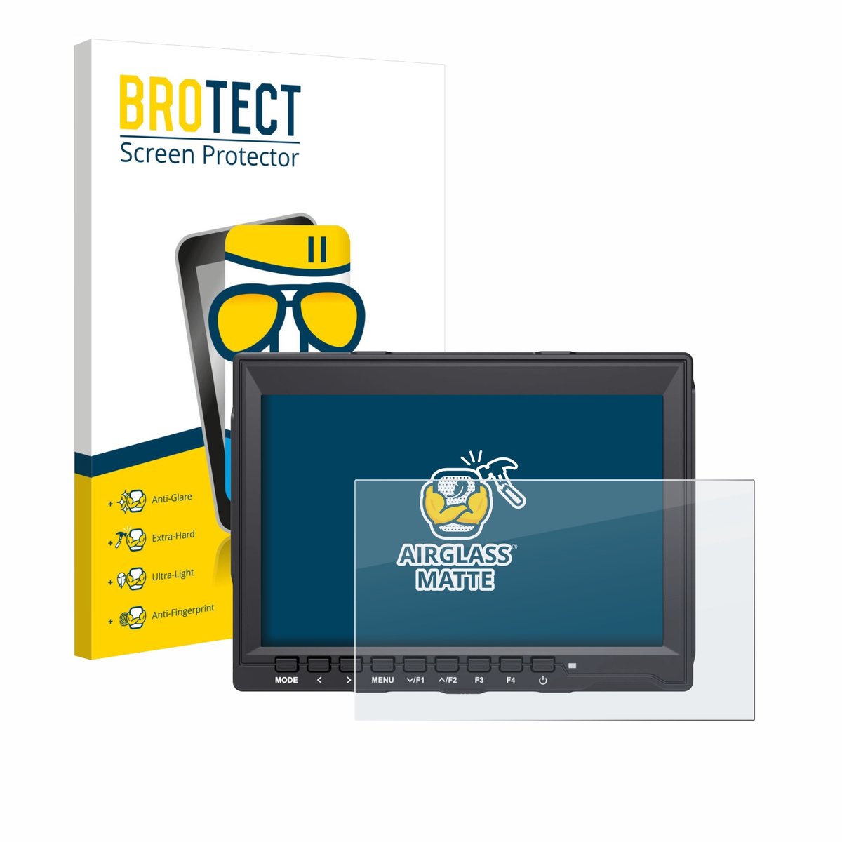 BROTECT - Screenprotector voor Feelworld FW759 7" - Folie Beschermfolie Beschermglas matte
