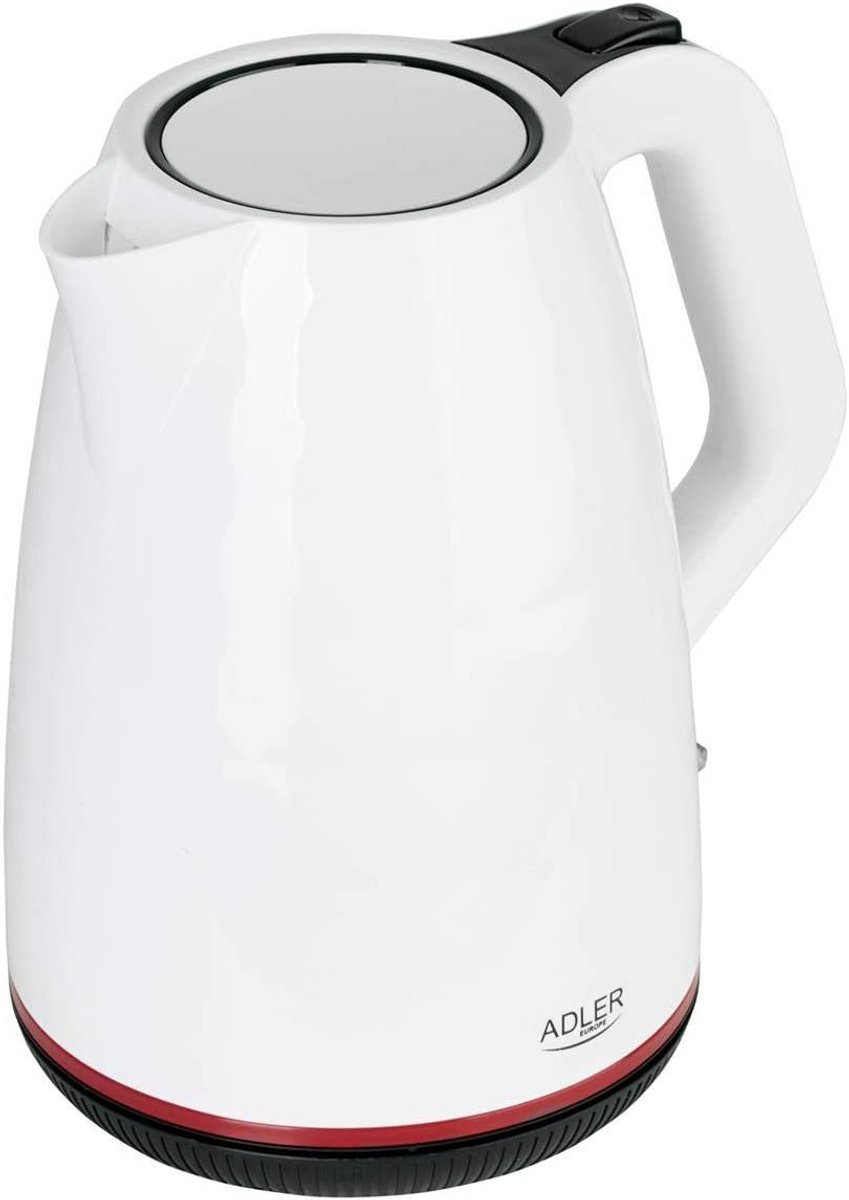 Waterkoker Wit 1,7L 2200W Kunststof - Snel & Stijlvol Water Koken