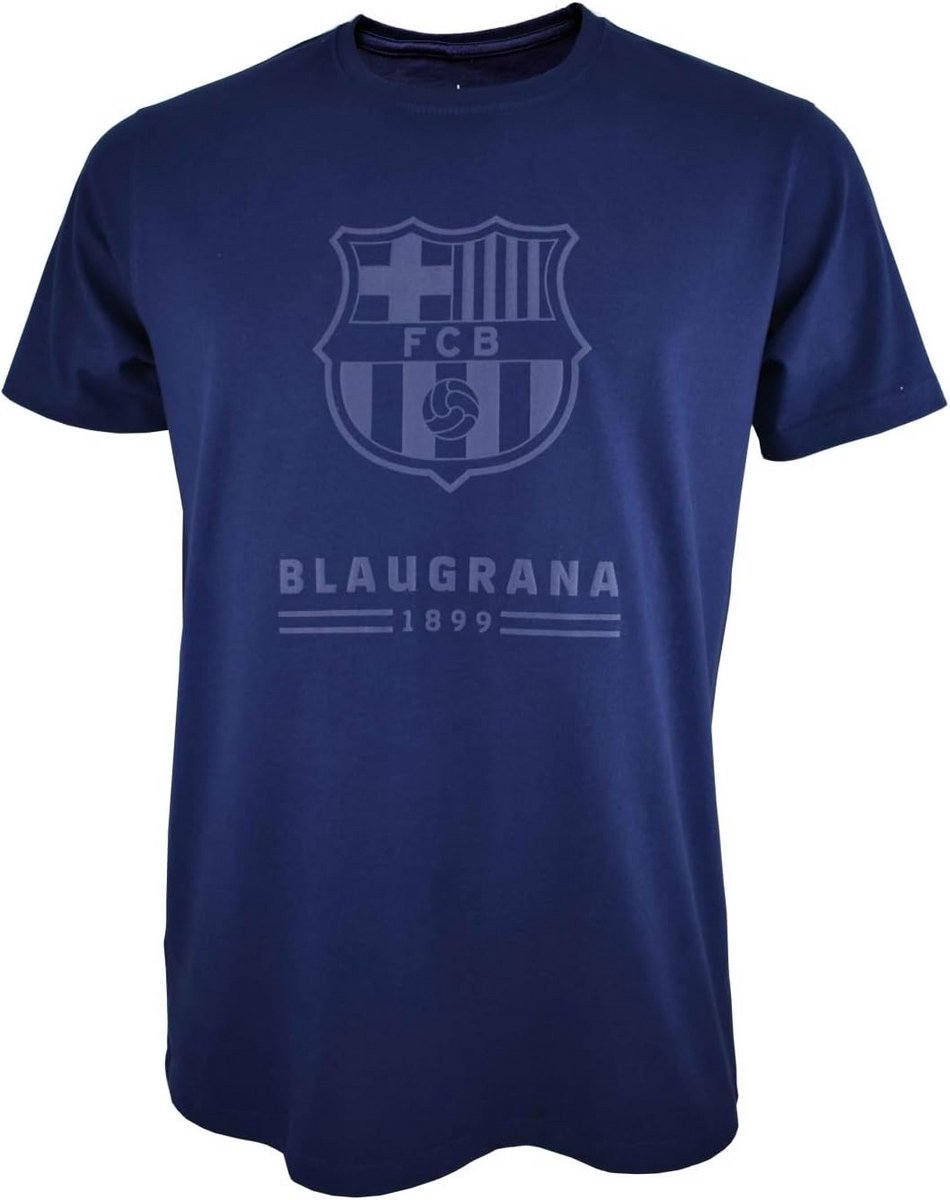 Comfortabel Katoenen T-shirt voor Fans in Blauw en Rood