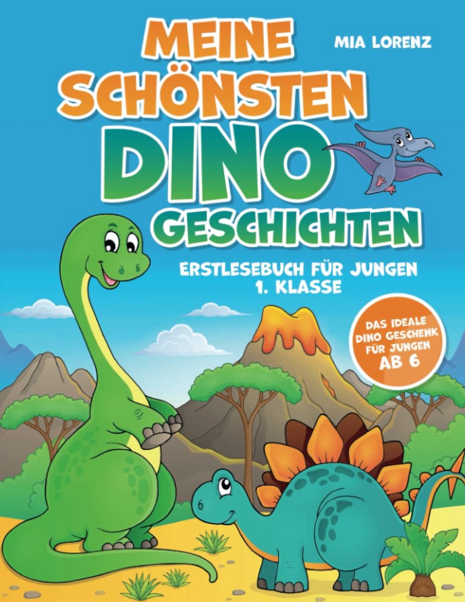 Dino Verhalen voor Beginnende Lezers: Ideaal Eerste Leesboek voor Jongens vanaf 6 Jaar
