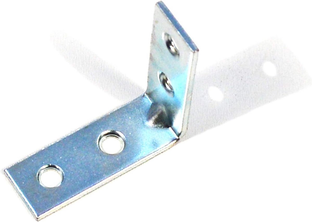 50 Stuks Metalen Hoekverbinder voor Meubels 40x40mm Verzinkt