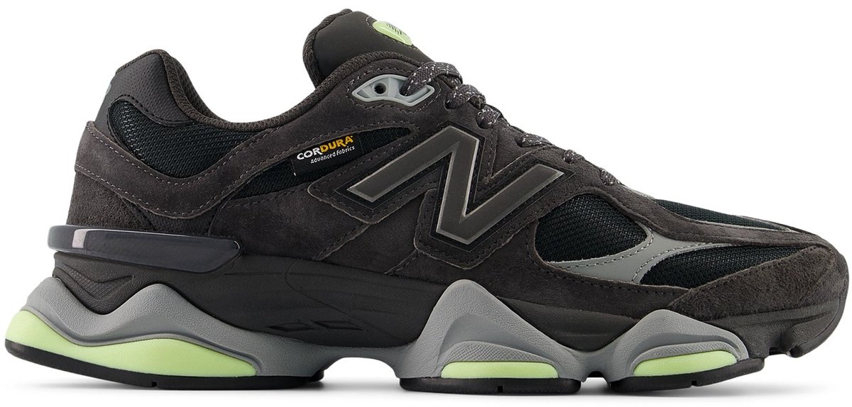 New Balance 9060 Cordura Sneakers Unisex Dry Lime Grijs