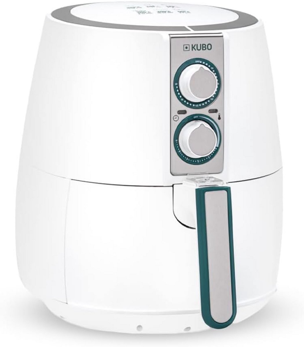 Olievrije Heteluchtfriteuse 2,5L met Instelbare Temperatuur en Timer