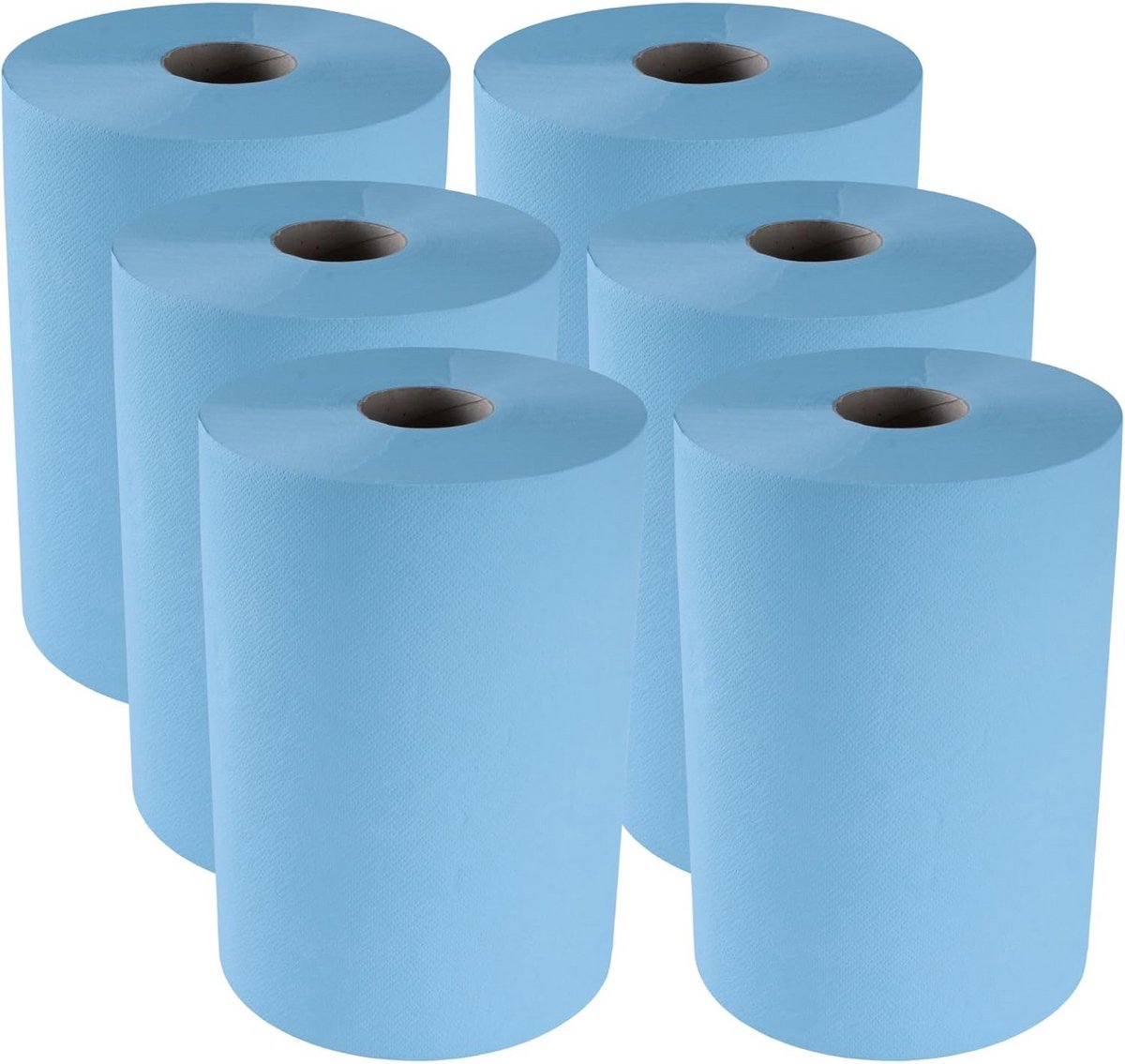 Grote Rol Absorberend Poetsdoeken 3000 Vellen Blauw 3-laags Perforatie