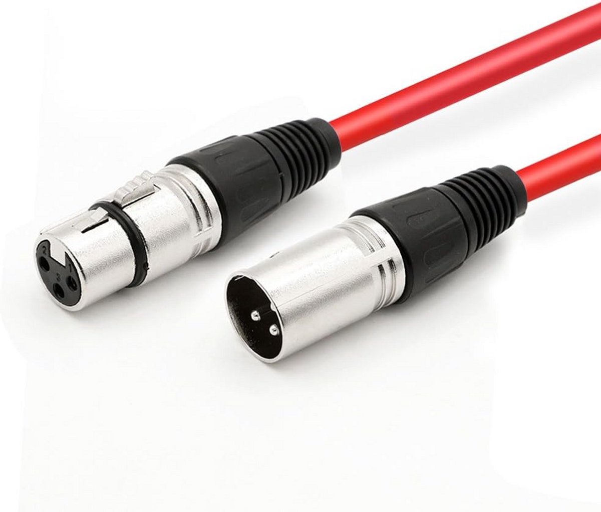 XLR Mannelijk naar Vrouwelijk Microfoonkabel voor Live Geluid en Podium