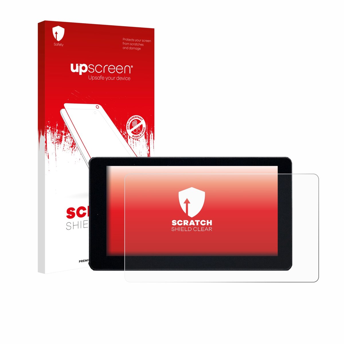 upscreen - Screenprotector voor Zontes 368 K - Folie Beschermfolie transparant