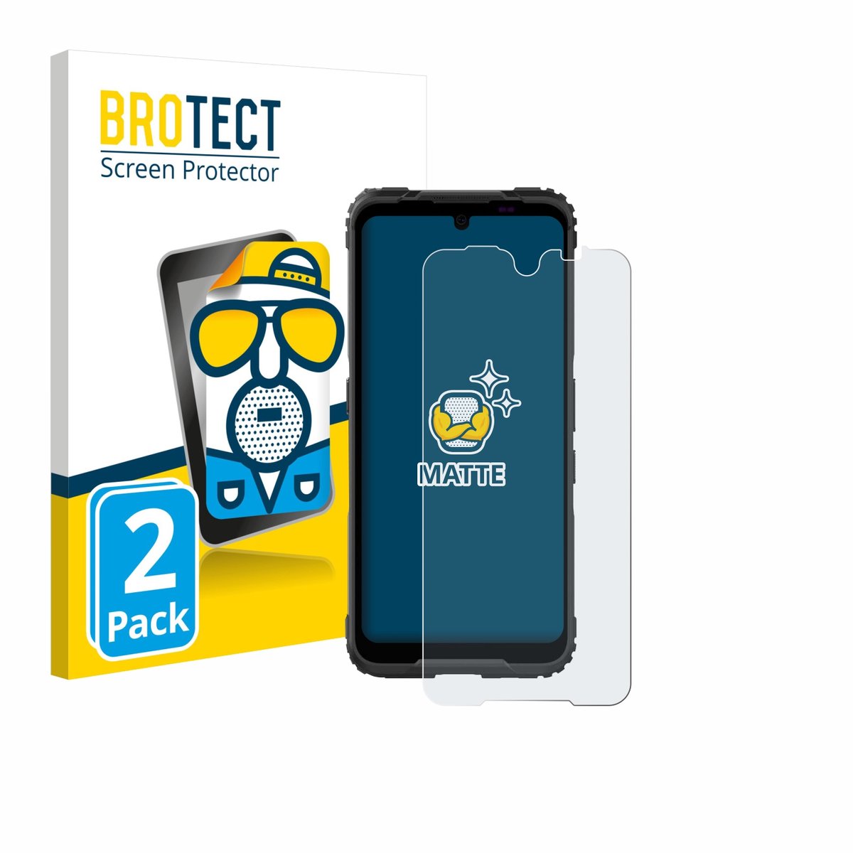 BROTECT - Screenprotector voor Hammer Blade 5G - Folie Beschermfolie matte 2 Stuks
