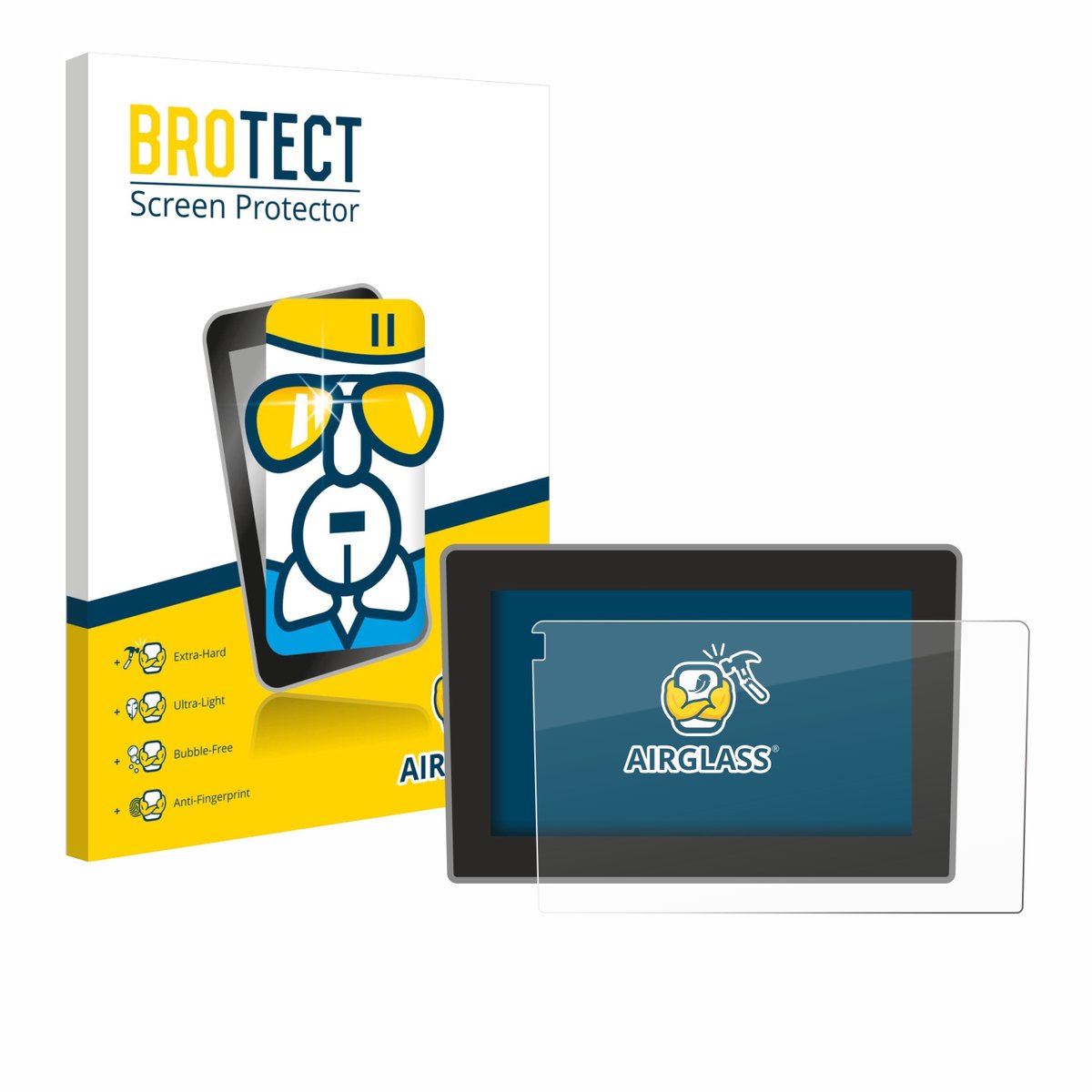 Screenprotector voor Dynavin D9-55 Beschermglas transparant