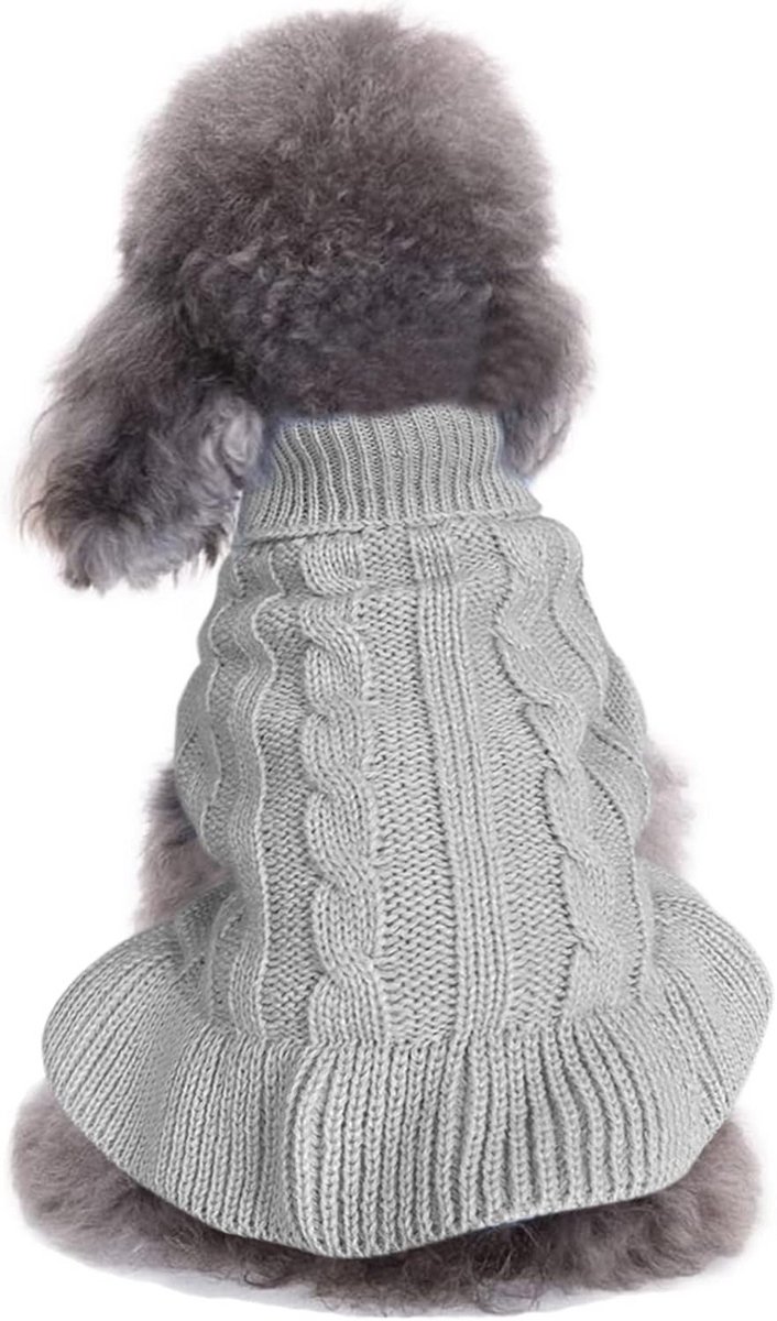 Warme Gebreide Trui voor Kleine Honden en Puppies - Winterkleding Kat