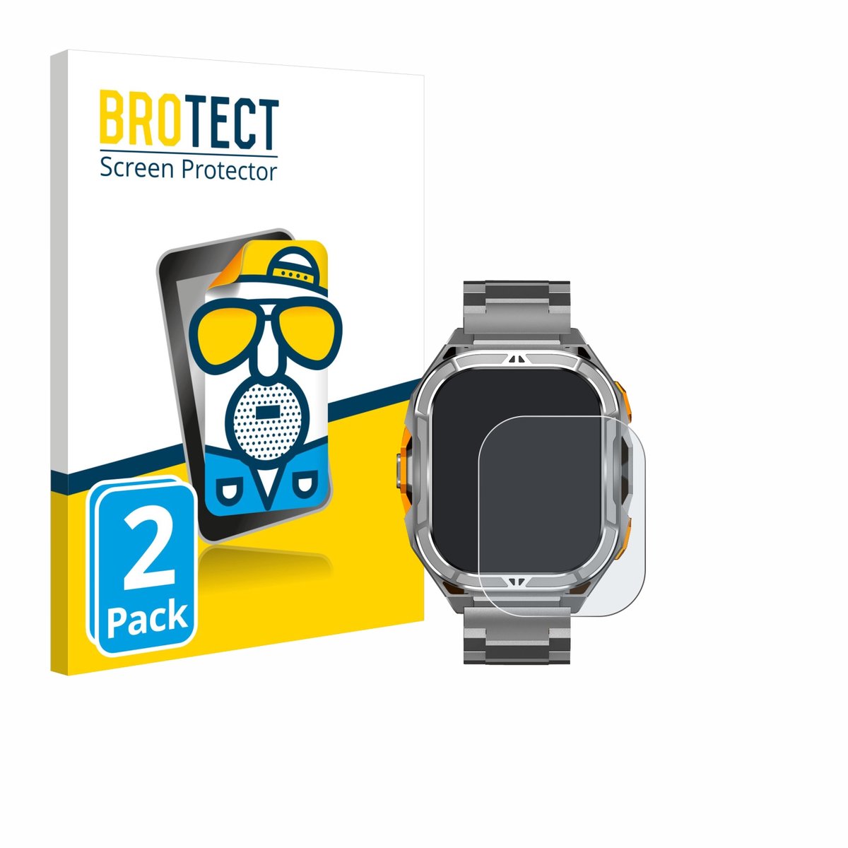 BROTECT - Screenprotector voor Cubot GT3 - Folie Beschermfolie matte 2 Stuks