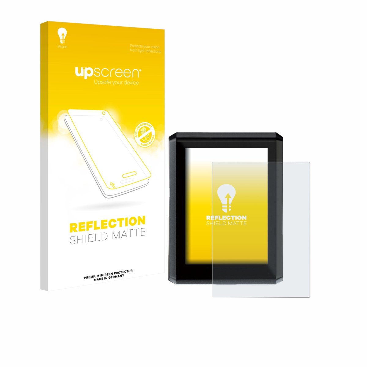upscreen - Screenprotector voor Shimano SC-EN610 - Folie Beschermfolie anti glare matte