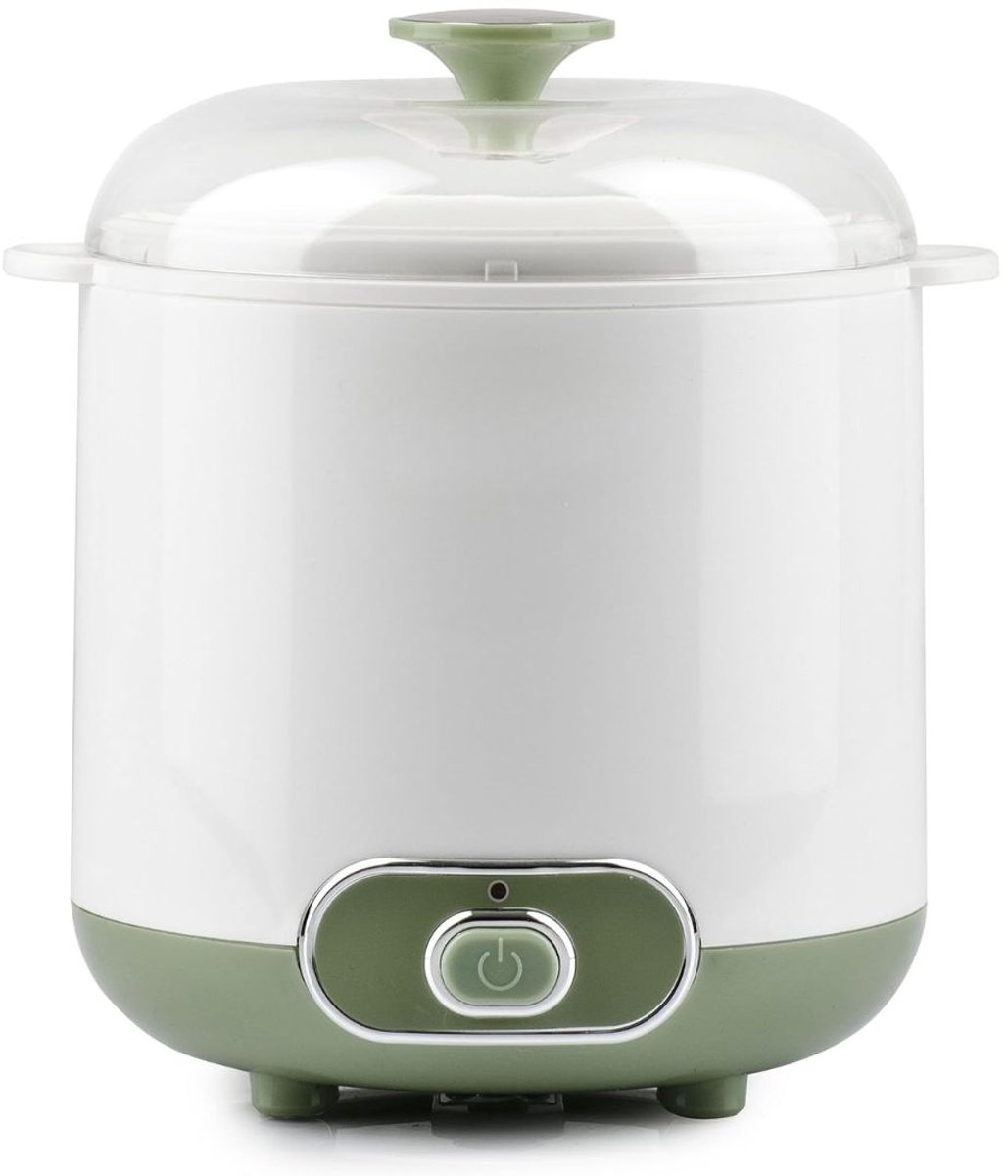 Florixa® Yoghurtmaker - Citruspers - Ijsmachine - Wit/Groen - 19cm x 17cm x 22cm