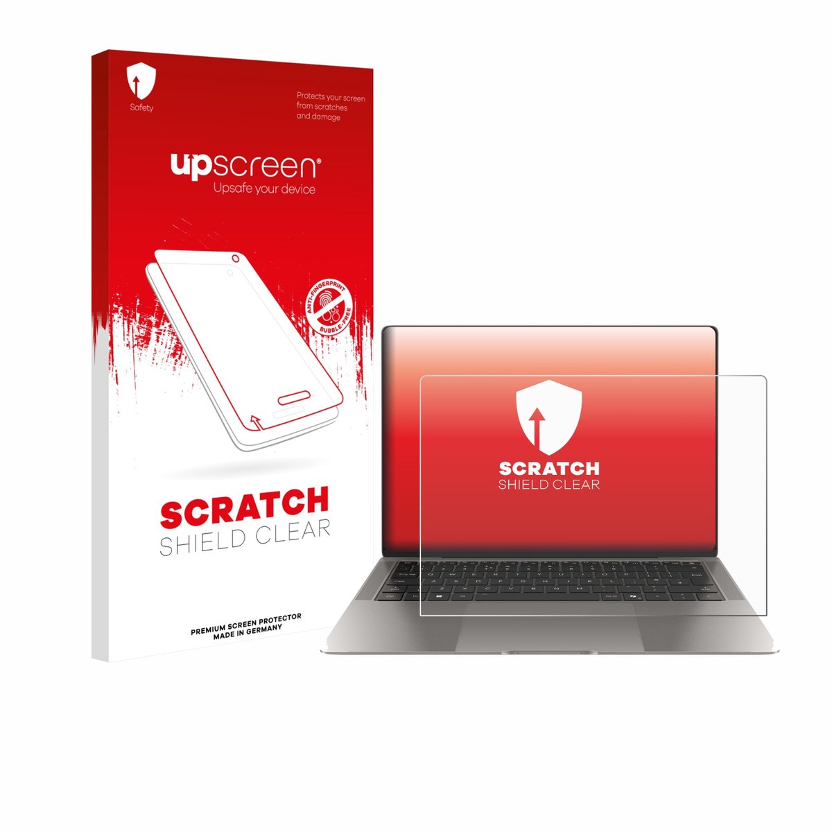 upscreen - Screenprotector voor Honor MagicBook Art 14 - Folie Beschermfolie transparant