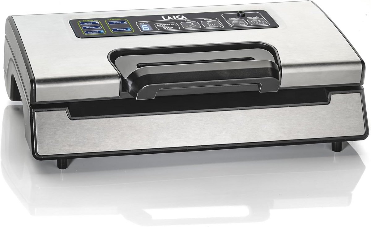 Vacuümmachine met Instelbare Lasnaad en Sealing Rollers