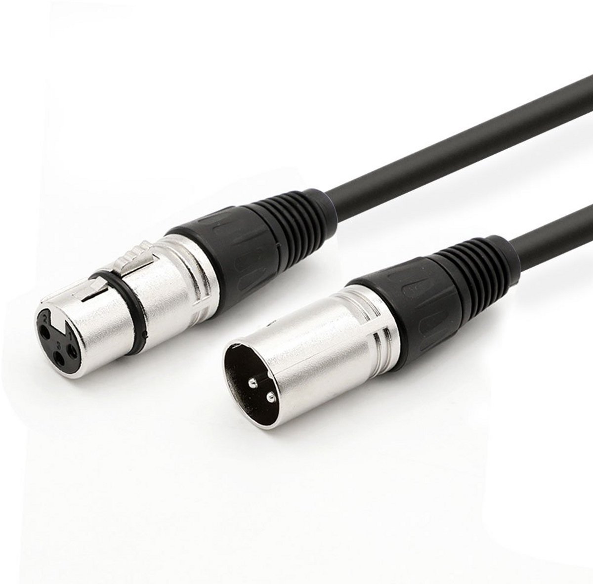XLR Microfoonkabel 3-pins Mannelijk naar Vrouwelijk voor Studio en Podium